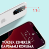 Baseus Jelly Liquid Silica Gel iPhone 11 Pro Max 6.5 Kılıf Şeffaf Sıvı Silikon Kılıf-(5775)