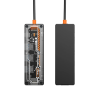 ALLY 5in1 Type-c To USB3.0 + USB2.0 *2 + Type-c PD 100W + HDMI Çoğaltıcı Transparan Hub-(5775)