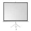 Everest TPP-240 240x200 TRIPOD PROJEKSİYON PERDESİ Arkası Siyah Fonlu Taşınabilir Ayaklı Model(1923)