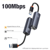 Baseus Lite Series 100Mbps USB to RJ45 Ethernet LAN Port Adaptör-(5775)