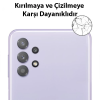 Ally Samsung Galaxy A32 4G Tempered Glass Cam Kamera Koruyucu-(5775)