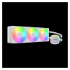 GAMDIAS AURA GL360 V2 WH White Edition 360mm  RGB 3 Fanlı CPU Sıvı Soğutma(1923)