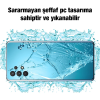 ALLY Samsung Galaxy A33 5G Kılıf Kamera Korumalı Ultra İnce Şeffaf Silikon Kılıf-(5775)