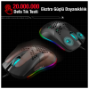 HXSJ J900 USB Kablolu RGB Dpi Oyuncu Mouse Gaming Mouse-(5775)