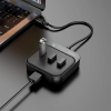 Hoco HB31 4in1 Type-C to 4x USB3.0 HUB Çevirici Dönüştürücü Adaptör 0.2m-(5775)