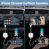 Apple iPhone USB+Lightning Carplay Mirror Adaptör Çevirici -Youtube Netflix Tiktok Video Yansıtıcı-(5775)