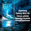Ally SM Galaxy M33 5G (SM-M336B) Kılıf Kamera Korumalı Ultra İnce Şeffaf Kılıf-(5775)