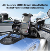 Ally Borofone BH105 Crown Gidon Bağlantılı Bisiklet ve Motosiklet Telefon Tutucu-(5775)