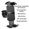 Ally Borofone BH105 Crown Gidon Bağlantılı Bisiklet ve Motosiklet Telefon Tutucu-(5775)