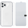 İPhone 12 Pro 6.1 Membran Nano Hidrojel Film Arka Koruyucu hayalet Arka Koruyucu-(5775)