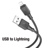 HOCO X101 USB to iPhone Lightning 2.4A Hızlı Şarj ve Data Kablosu-(5775)
