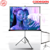 Codegen TX-18 TRIPOD PROJEKSİYON PERDESİ 180X180 (Arkası Siyah Fonlu - Taşınabilir Ayaklı Model)(1923)
