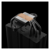 GAMDIAS BOREAS E2-410 Black Edition 120mm CPU Kule Tipi Hava Soğutma Doğrudan Temas Teknolojisine Sahip 4 adet Gelişmiş Bakır Isı Borusu (AMD AM4-AM5 ve INTEL Tüm işlemciler ile uyumlu)(1923)