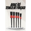 Araç İçi Led Aksesuar 5 Farklı Detaylı Araba Temizlik Fırçası Oto Temizleme Fırçası