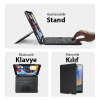 Dux Ducis iPad 7- 8-9 10.2  iPad Air3- iPad Pro 10.5(2017) DK Series Kablosuz Bluetooth Klavye-(5775)