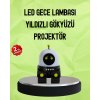 Bluetooth Bağlantılı Yüksek Çözünürlüklü Galaksi Projektör