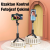 HOCO K17 Bluetooth Uzaktan Kontrol Selfie Çubuğu Tripod Mini Canlı Yayın Standı-(5775)