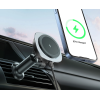 ALLY QI-206 Magsafe Uyumlu Araç Içi 15W Kablosuz Hızlı Şarj Telefon Tutucu-(5775)