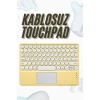 Bluetooth Touchpad Klavye 10.9 inch Kablosuz Wifi Q Klavye Slim