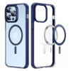 Dux Ducis Clin Mag Series iPhone 14 Pro Max 6.7 Magsafe Uyumlu Manyetik Silikon Kılıf-(5775)