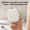 EZERE 4in1 Taşınabilir Tırnak Makası + Törpü + Kulak Kaşığı Bakım Seti-(5775)