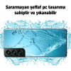 Ally SM Galaxy S22 Plus Kılıf Kamera Korumalı Ultra İnce Şeffaf Silikon Kılıf-(5775)