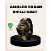 Amoled Akıllı Saat Manyetik Şarj GPS Destekli Spor ve Günlük Kullanım