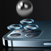 USAMS İphone 12 Pro 3D Metal Çerçeveli Kamera Lens Koruyucu-(5775)