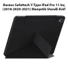Baseus Safattach Y-Type IPad Pro 11 Inç (2018-2020-2021) Manyetik Standlı Kılıf-(5775)