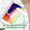 ALLY İPhone 8 Plus 7 Plus Anti -Blue Green Light Göz Korumalı Tempered Full Ekran Koruyucu-(5775)