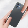 Baseus İPhone 12 Mini 5.4 Comfort İnce Şeffaf Kılıf Matte PP Kılıf-(5775)