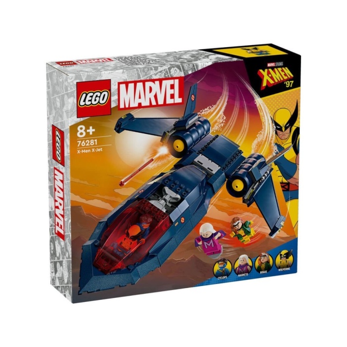 76281 ® NessiWorldl X-Men X-Jet 359 parça +8 yaş