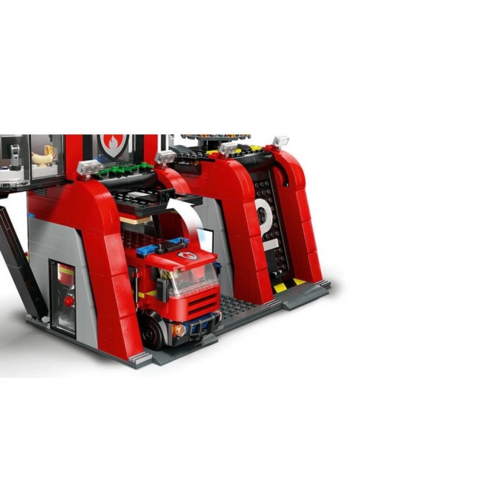 60414  ® City İtfaiye Kamyon ve İtfaiye Merkezi 843 parça +6 yaş