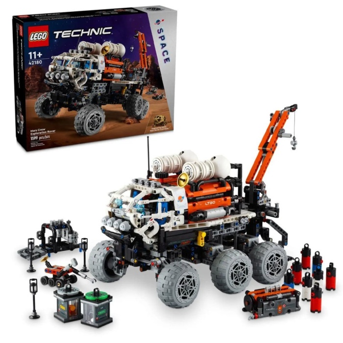 42180  Technic Mars Ekibi Keşif Aracı 1599 parça +11 yaş