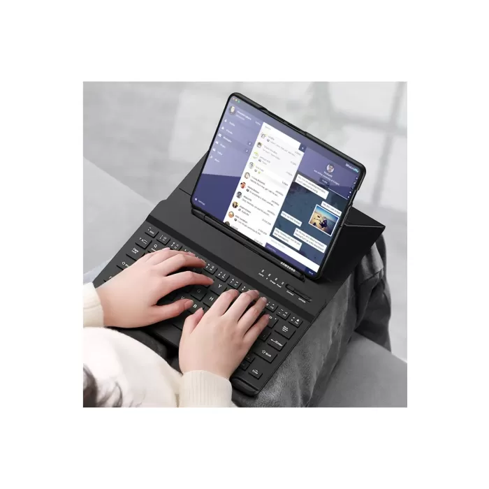 Newface Universal Universal Kılıf Fold Klavye - Siyah