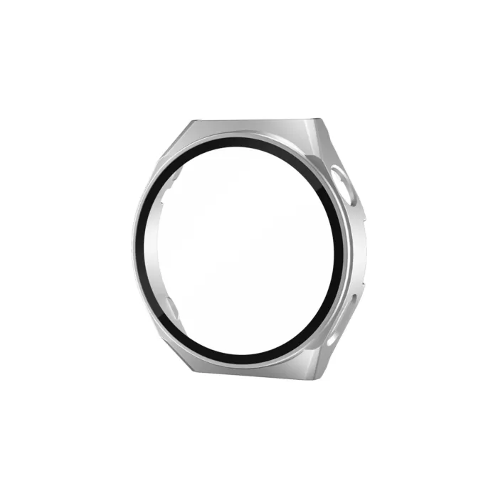 Newface Huawei Watch GT3 42mm Dota Camlı Kasa Ekran Koruyucu - Gümüş