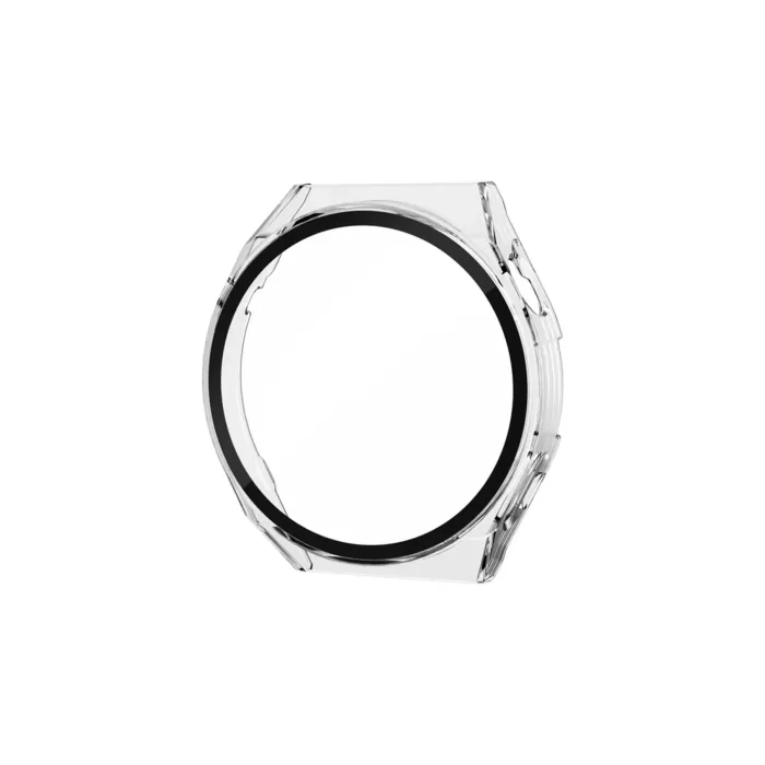 Newface Huawei Watch GT3 Pro 43mm Dota Camlı Kasa Ekran Koruyucu - Şeffaf