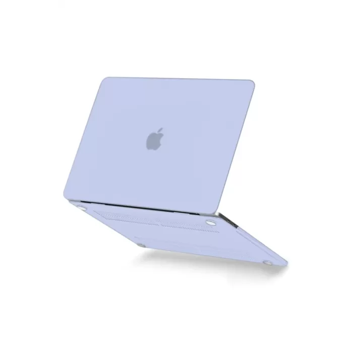 Newface Macbook Pro 13 2020 Macbook Buzlu Kapak - Lila