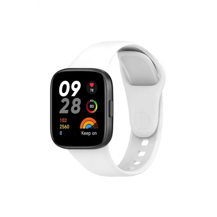 Newface Xiaomi Redmi Watch 3 Klasik Kordon - Beyaz