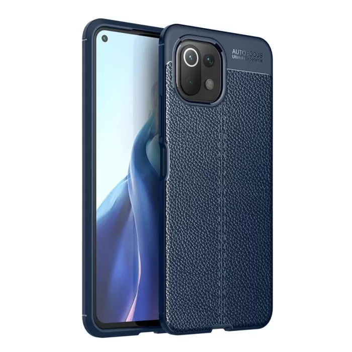 Newface Xiaomi Mİ 11 Lite Kılıf Auto Focus Kapak - Lacivert