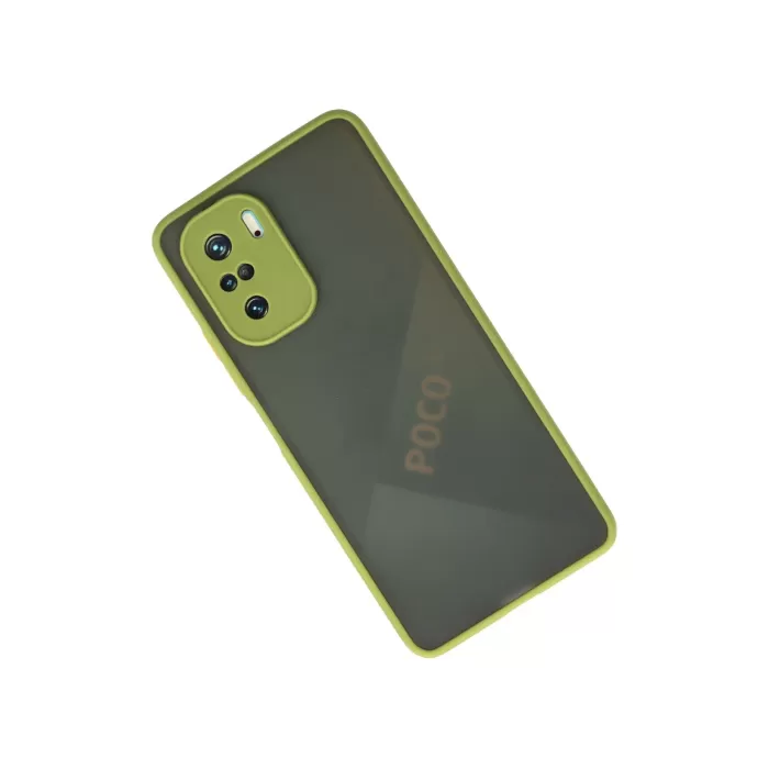 Newface Xiaomi Poco F3 Kılıf Montreal Silikon Kapak - Açık Yeşil