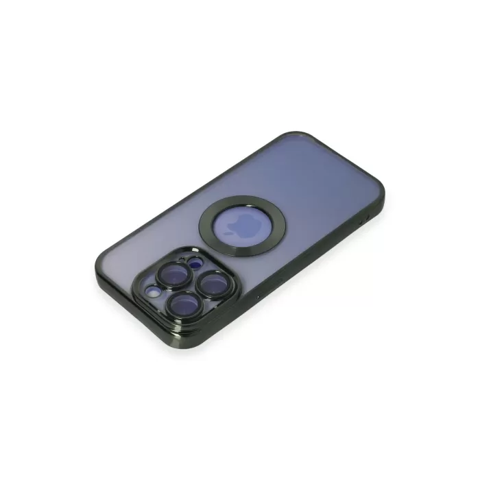 Newface iPhone 15 Pro Kılıf Slot Silikon - Köknar Yeşili