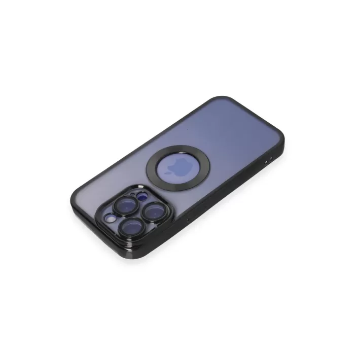 Newface iPhone 15 Pro Max Kılıf Slot Silikon - Siyah