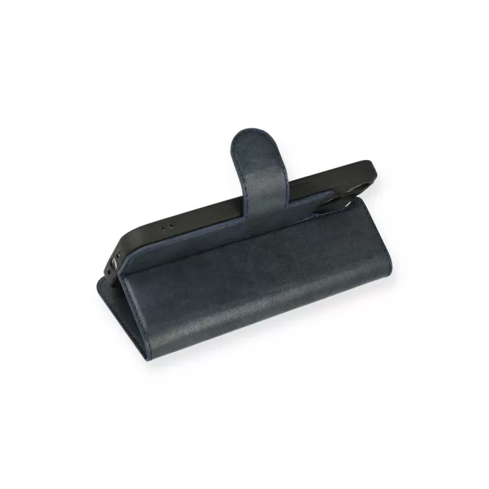 Newface iPhone 14 Kılıf Trend S Plus Kapaklı Kılıf - Lacivert