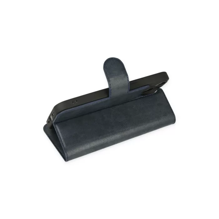 Newface iPhone 14 Plus Kılıf Trend S Plus Kapaklı Kılıf - Lacivert