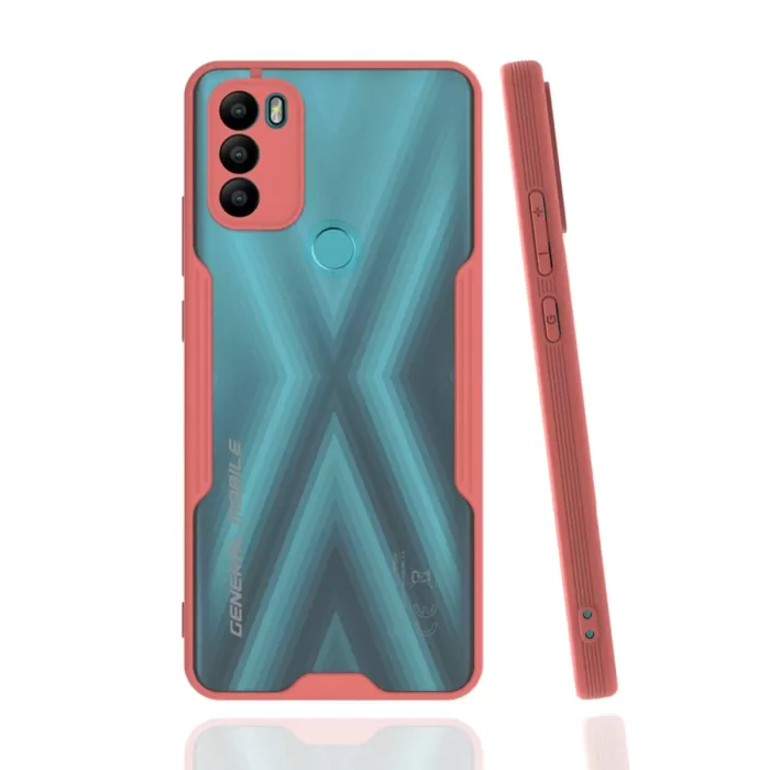 Newface General Mobile GM 21 Plus Kılıf Platin Silikon - Pembe