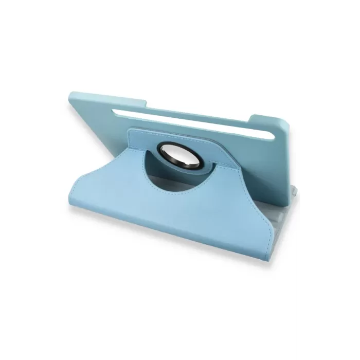 Newface Samsung Galaxy X800 Tab S8 Plus 12.4 Kılıf 360 Tablet Deri Kılıf - Turkuaz