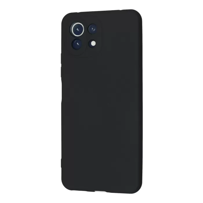 Newface Xiaomi Mİ 11 Lite Kılıf Nano içi Kadife Silikon - Lacivert