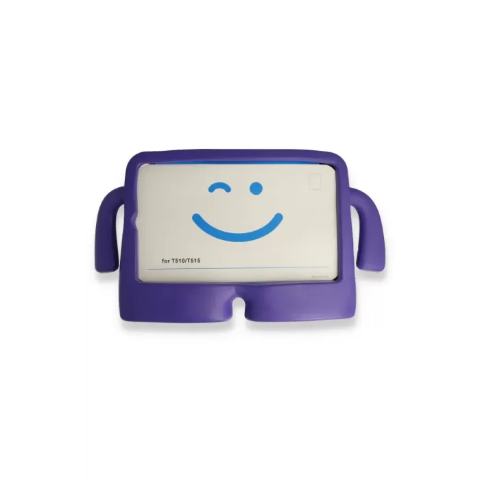 Newface iPad Pro 11 (2021) Kılıf Karakter Tablet Silikon - Mor