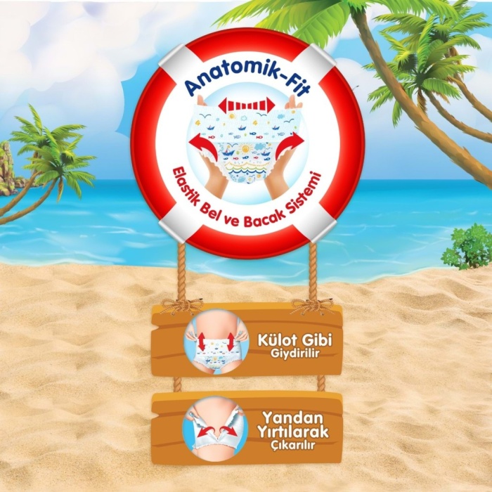 Mayo Bez 5-6 Beden 14+ Kg 10 Adet